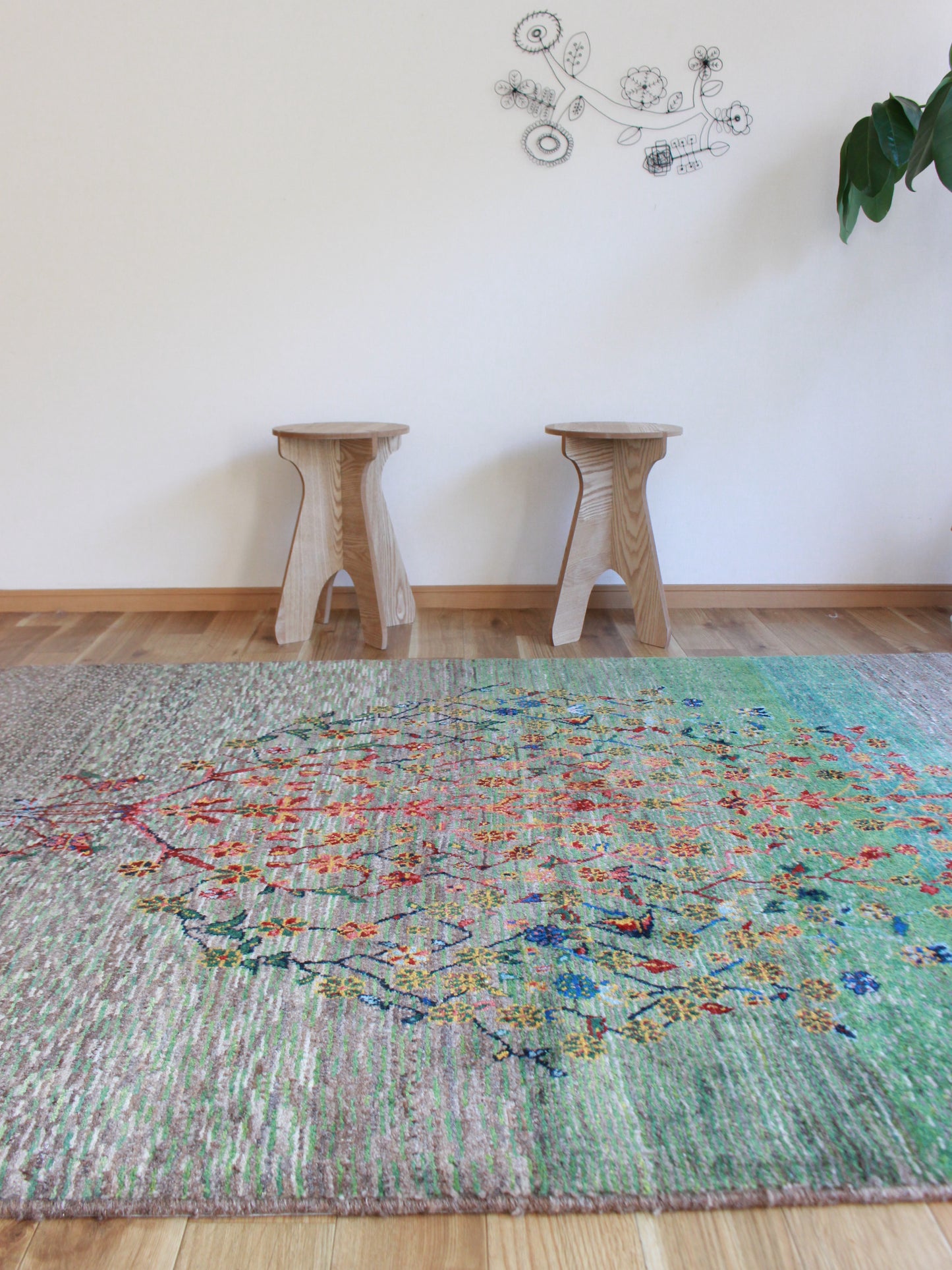 ギャッベ Accent Rug(202cm×152cm)2311055