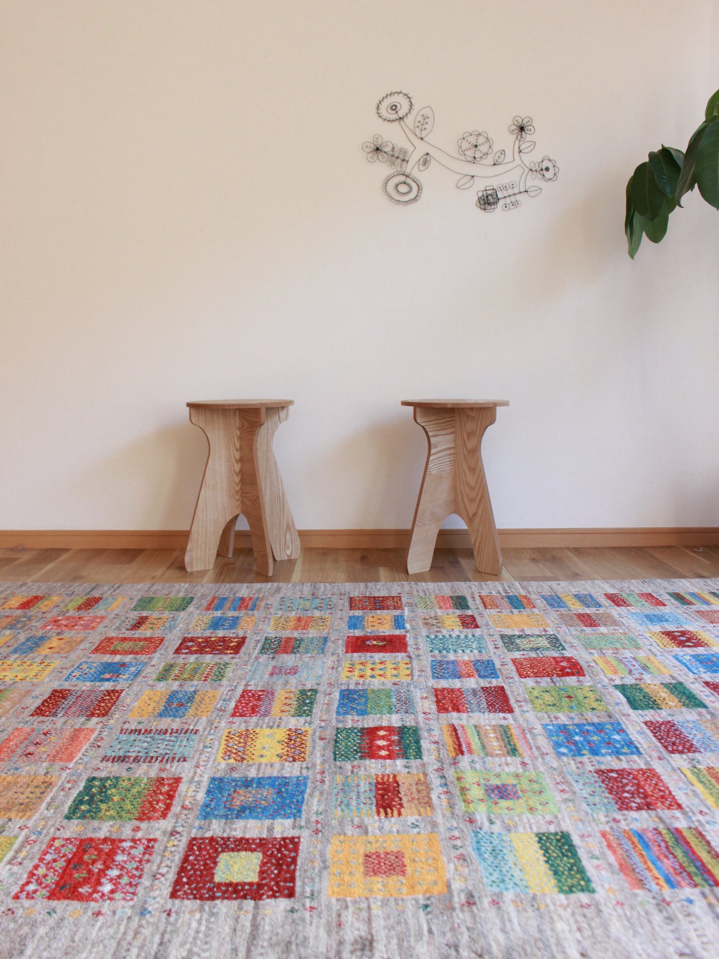 ギャッベ Accent Rug(208cm×146cm) 2301156