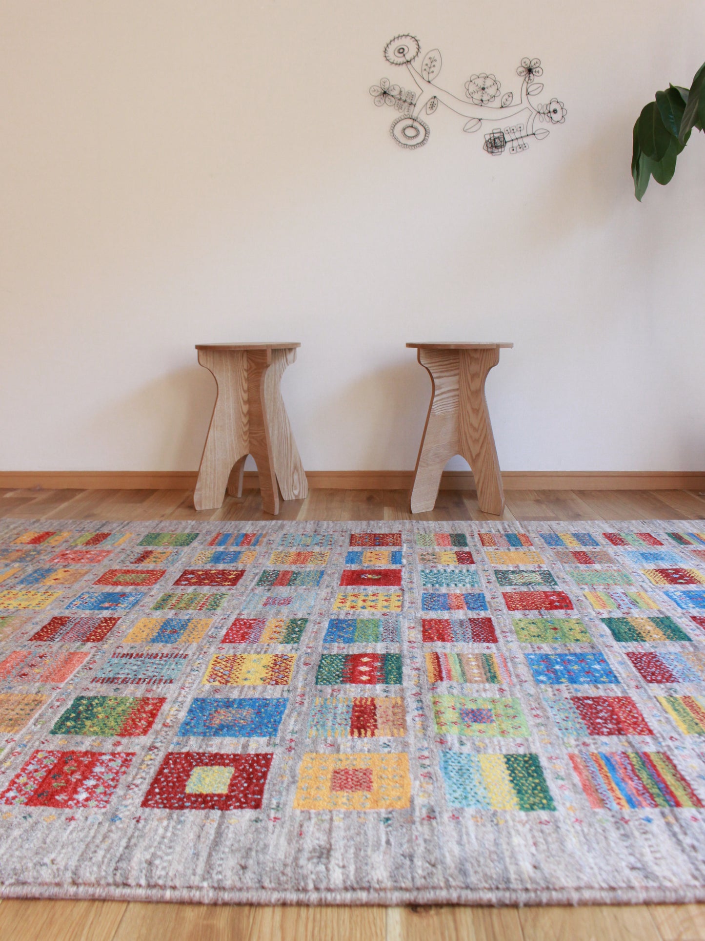 ギャッベ Accent Rug(208cm×146cm) 2301156
