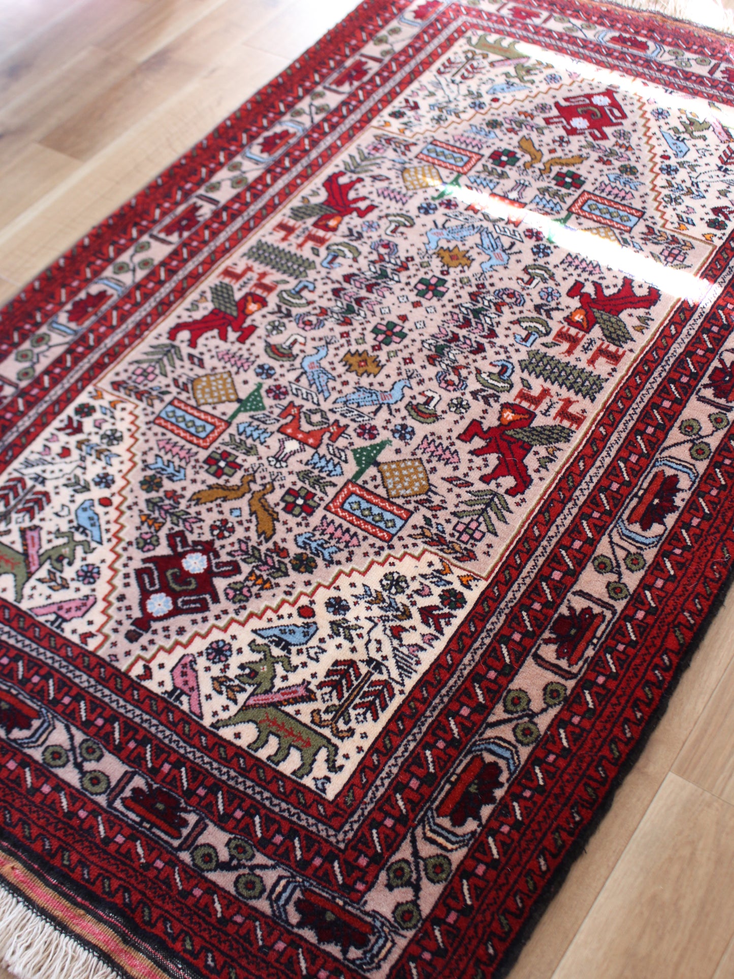 【SOLD】バルーチAccent Rug(縦156cm×横88cm)
