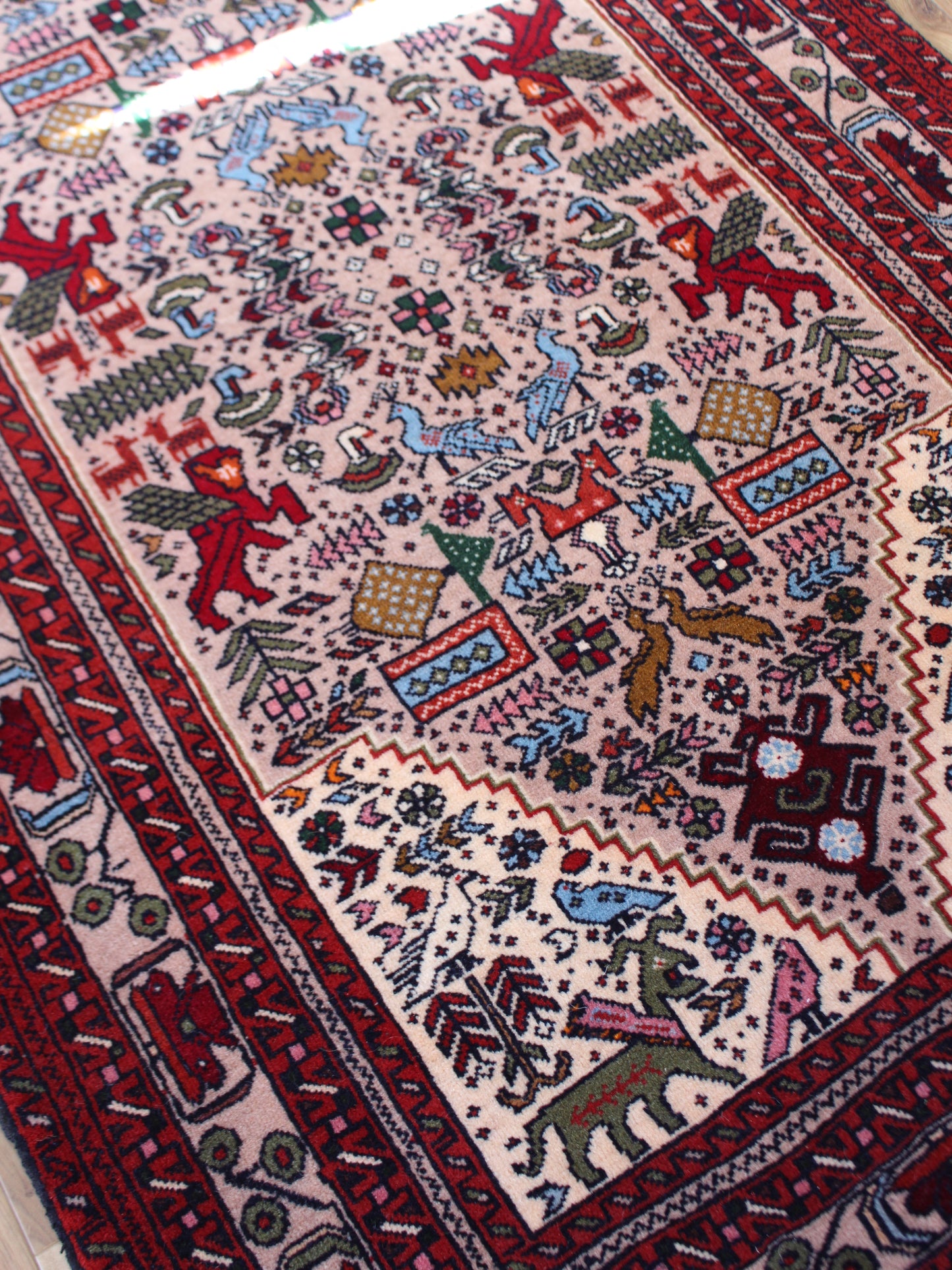 【SOLD】バルーチAccent Rug(縦156cm×横88cm)