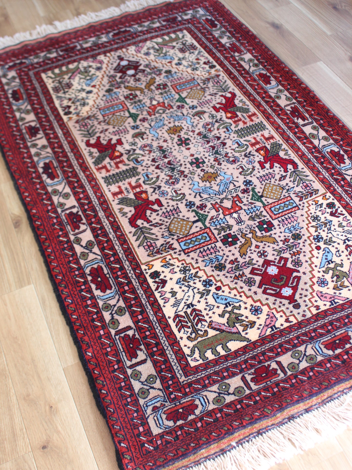 【SOLD】バルーチAccent Rug(縦156cm×横88cm)