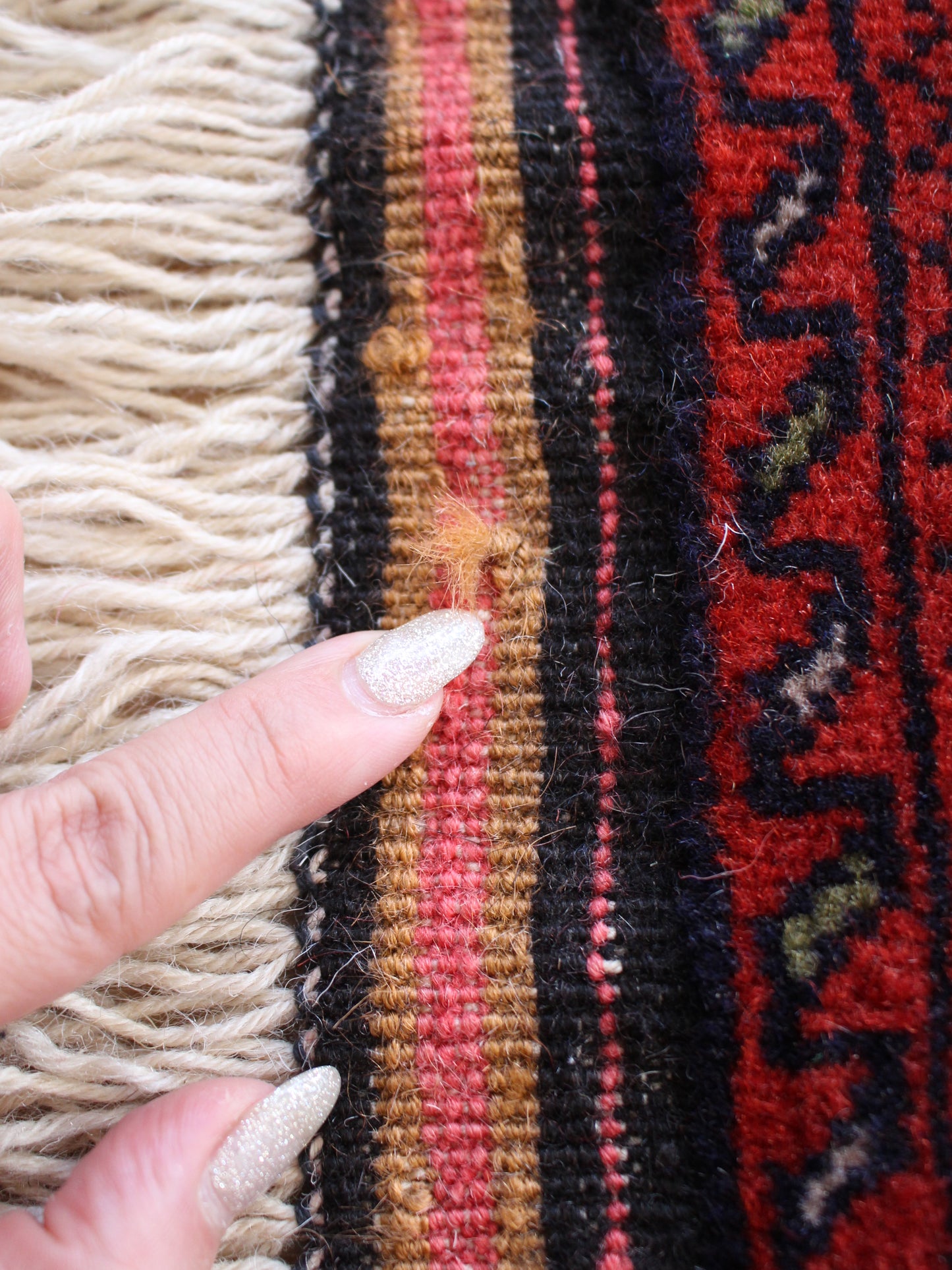 【SOLD】バルーチAccent Rug(縦156cm×横88cm)