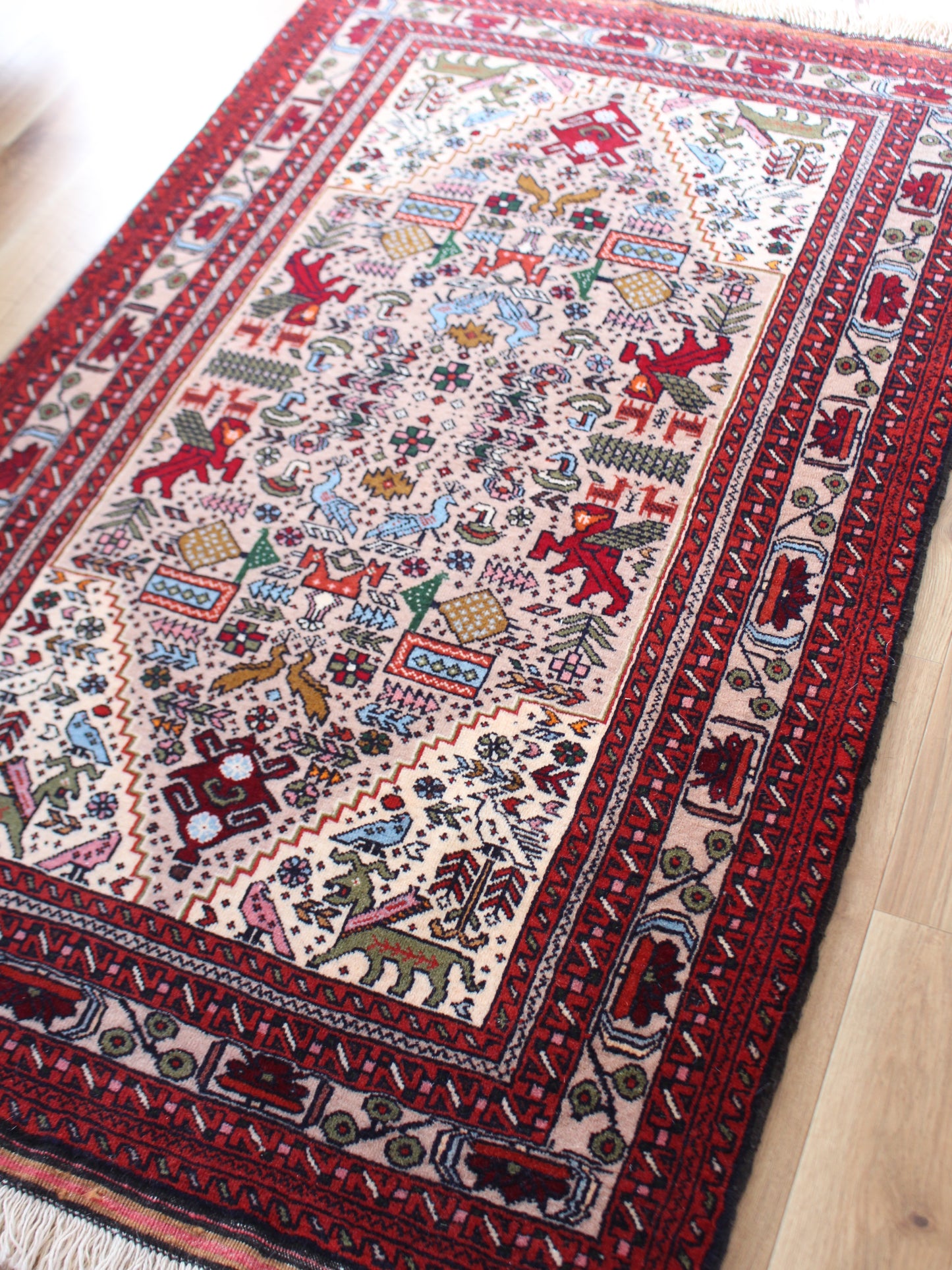 【SOLD】バルーチAccent Rug(縦156cm×横88cm)