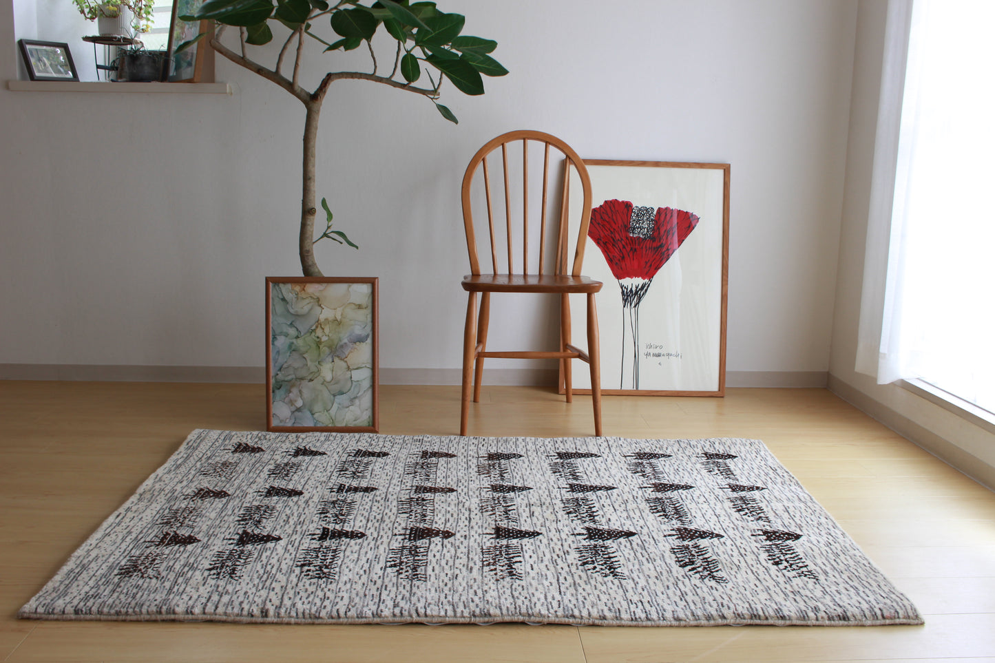 ギャッベ Accent Rug (158cm×110cm) A2053
