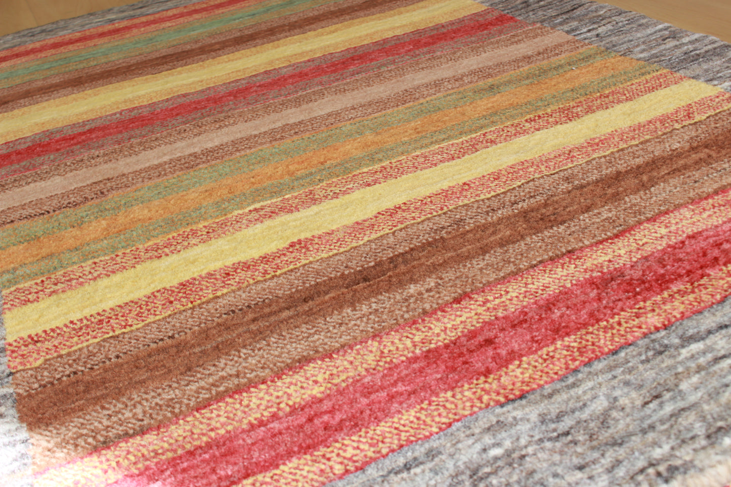 ギャッベ Accent Rug (119cm×82cm) 017