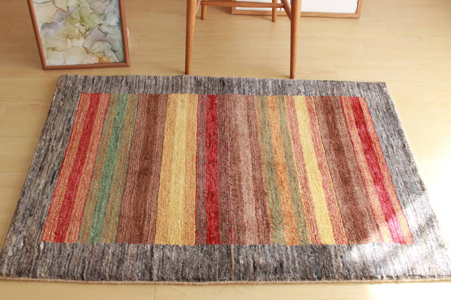 ギャッベ Accent Rug (119cm×82cm) 017