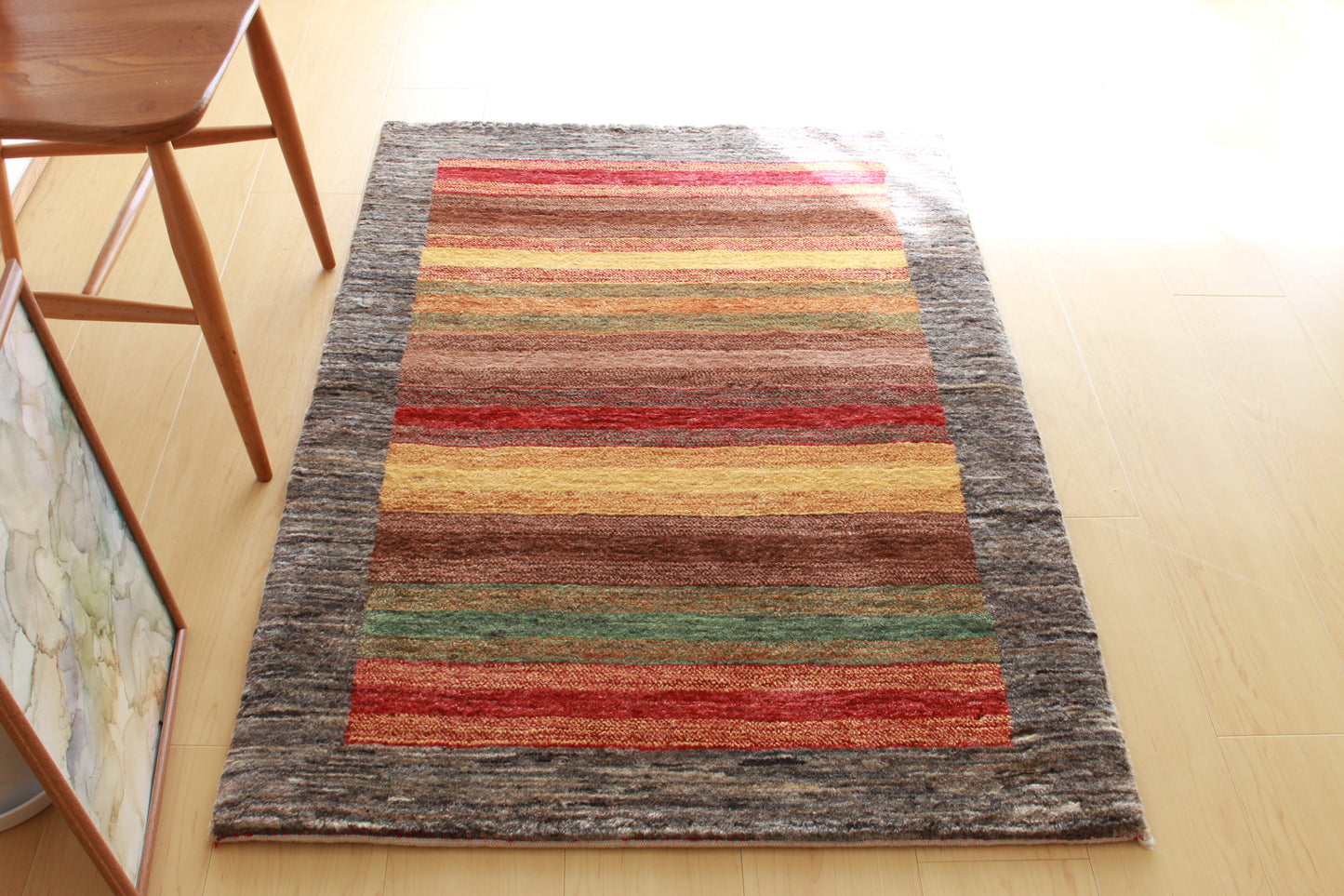 ギャッベ Accent Rug (119cm×82cm) 017