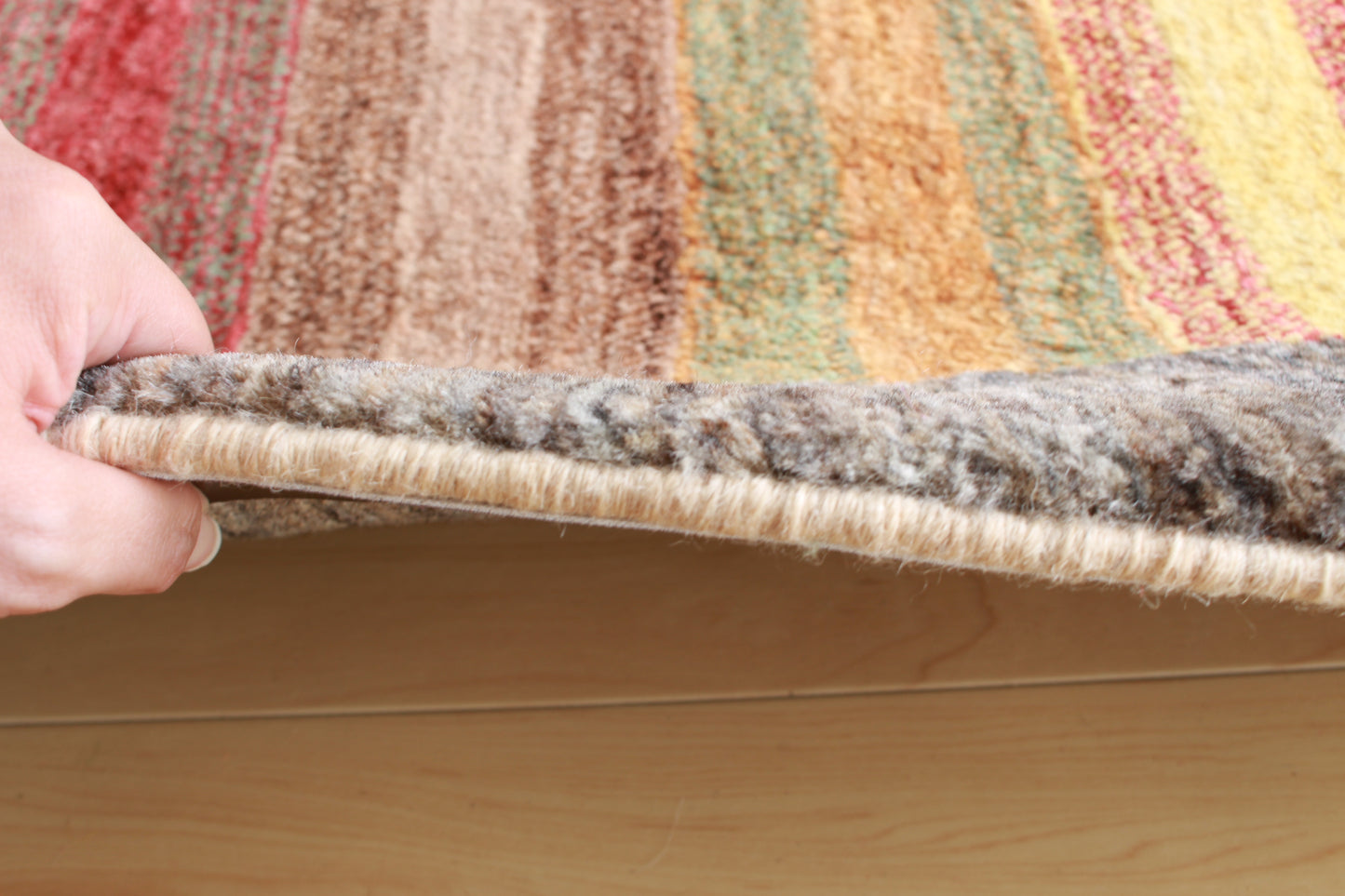 ギャッベ Accent Rug (119cm×82cm) 017