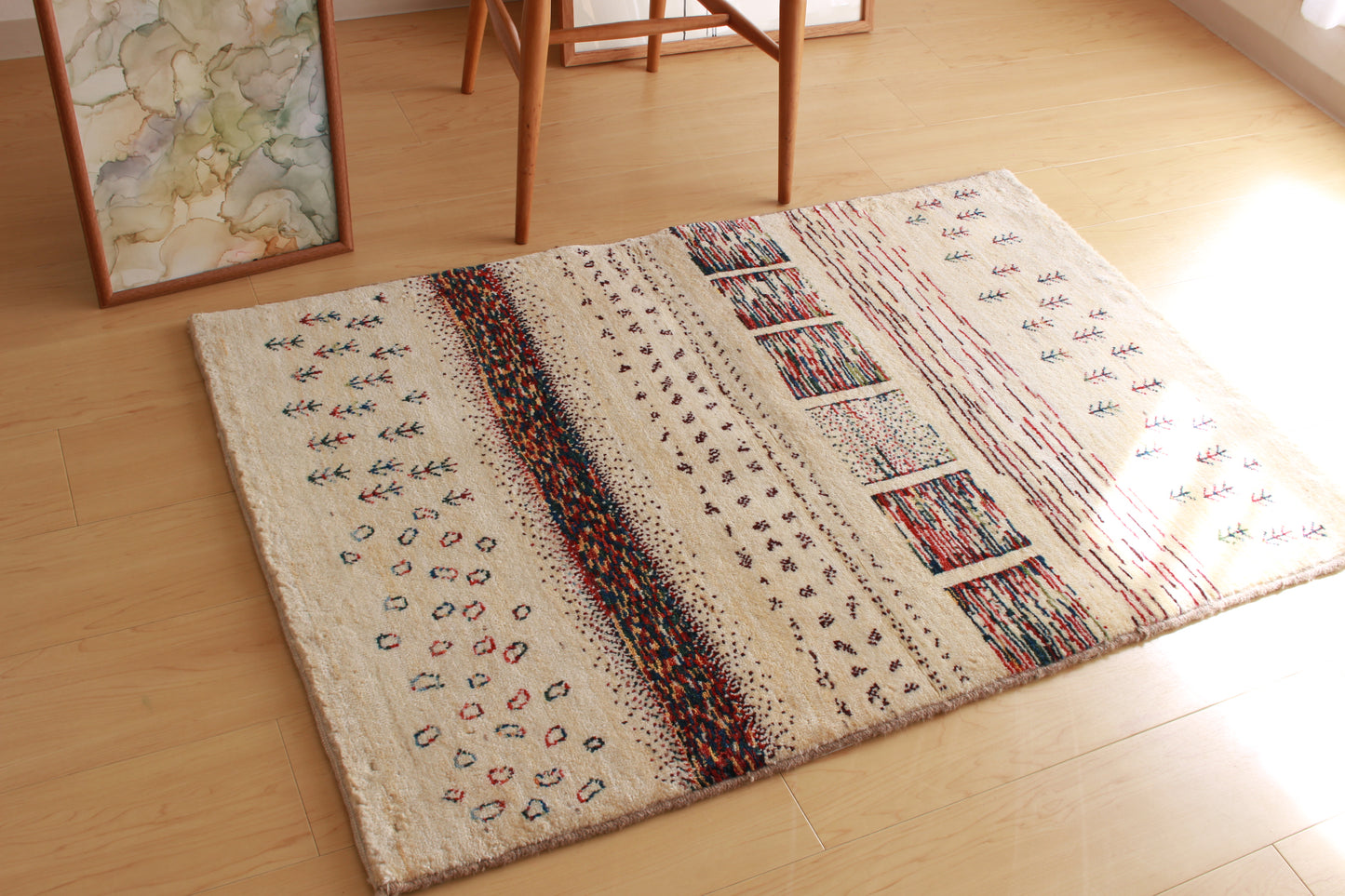 ギャッベ Accent Rug (121cm×80cm) 016