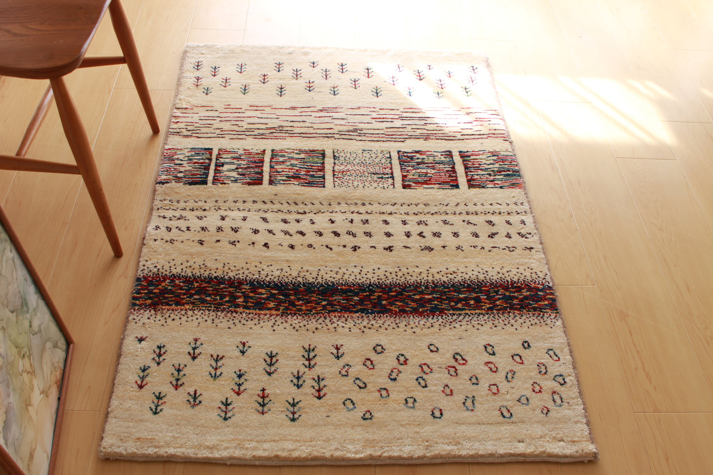 ギャッベ Accent Rug (121cm×80cm) 016