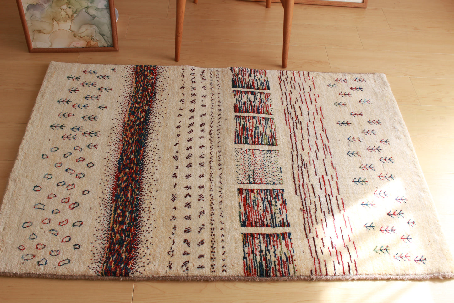 ギャッベ Accent Rug (121cm×80cm) 016
