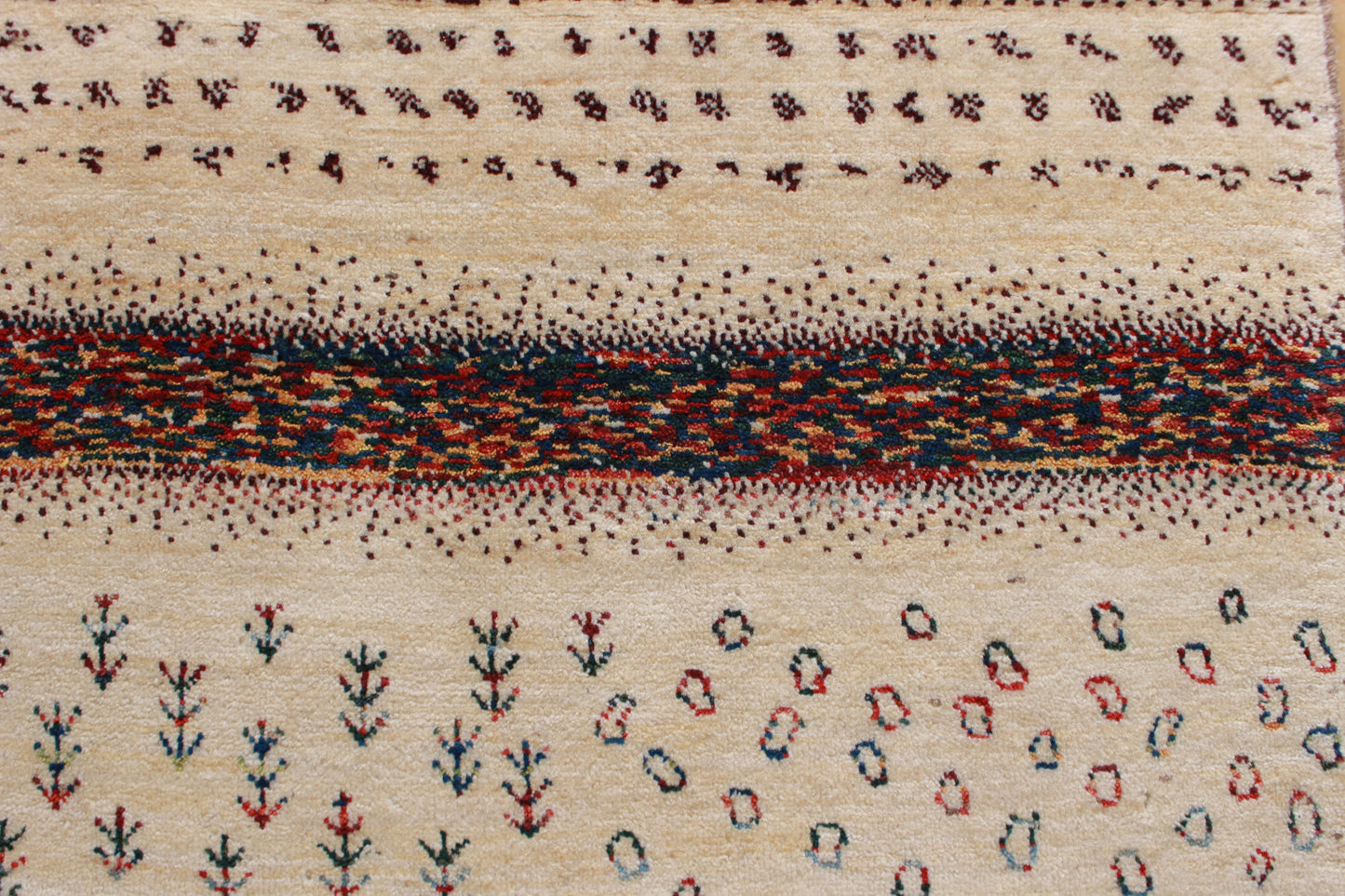 ギャッベ Accent Rug (121cm×80cm) 016