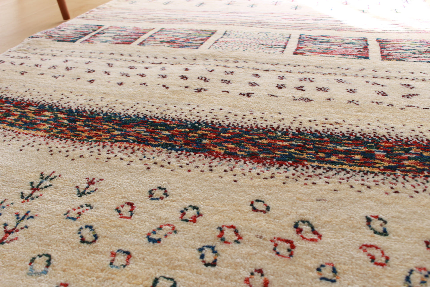 ギャッベ Accent Rug (121cm×80cm) 016