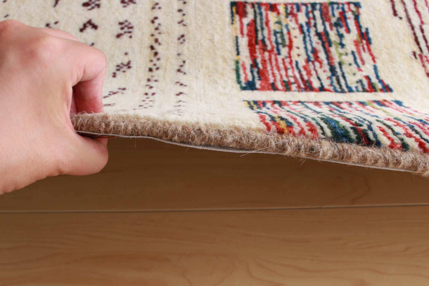 ギャッベ Accent Rug (121cm×80cm) 016