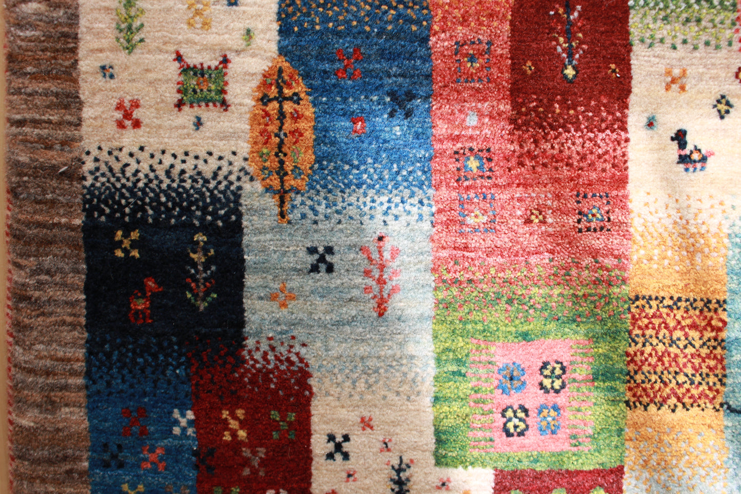 ギャッベ Accent Rug (135㎝×86㎝) 014