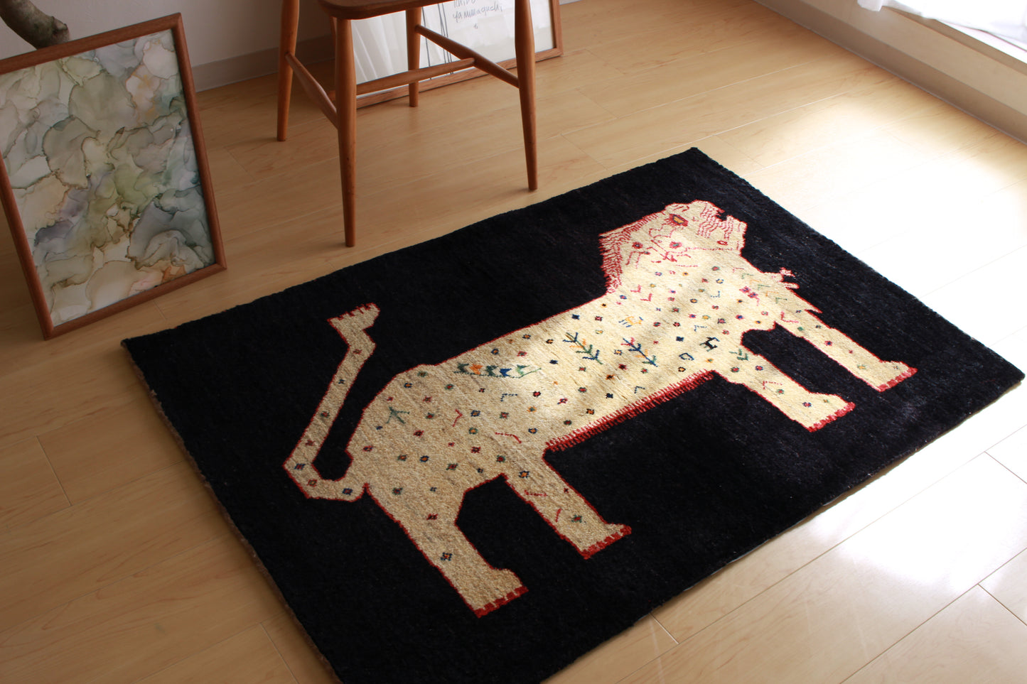 ギャッベ Accent Rug (120cm×81cm) 007