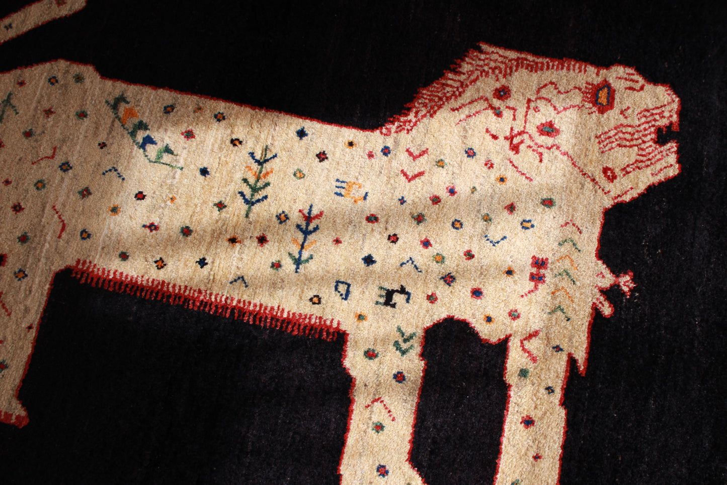 ギャッベ Accent Rug (120cm×81cm) 007