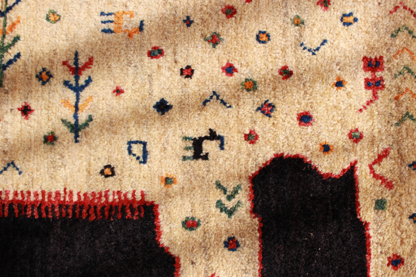 ギャッベ Accent Rug (120cm×81cm) 007