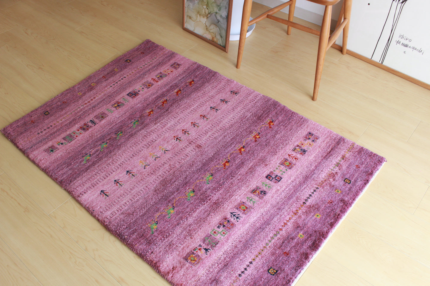 ギャッベ Accent Rug (124cm×82cm) 015