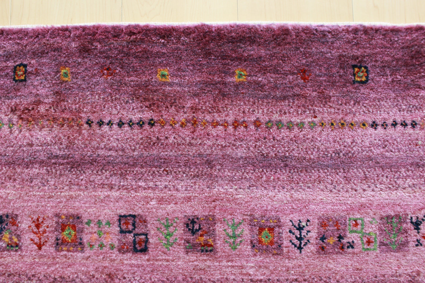 ギャッベ Accent Rug (124cm×82cm) 015