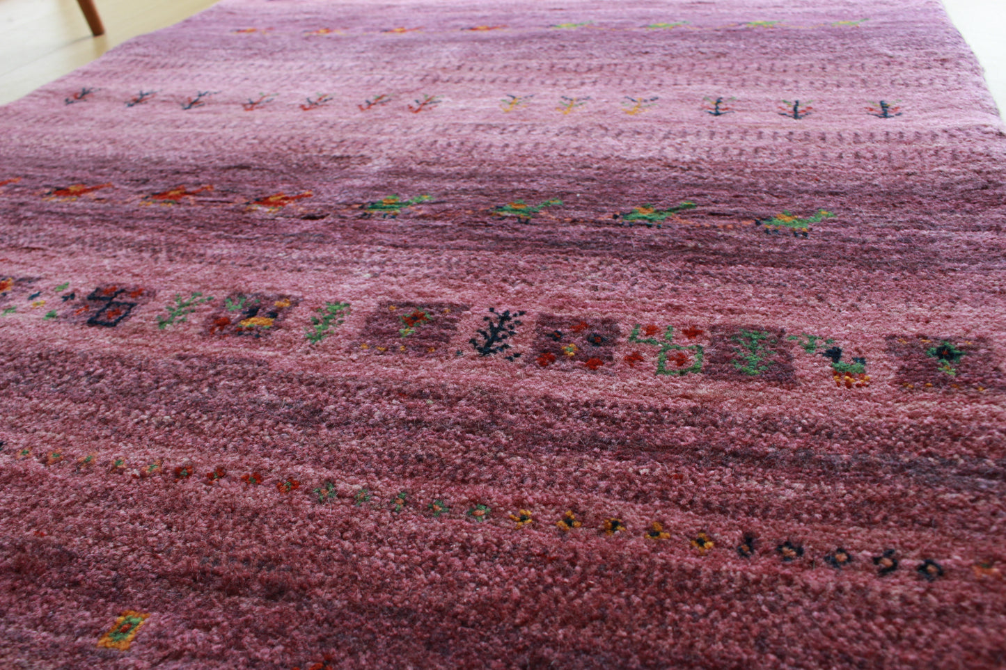ギャッベ Accent Rug (124cm×82cm) 015
