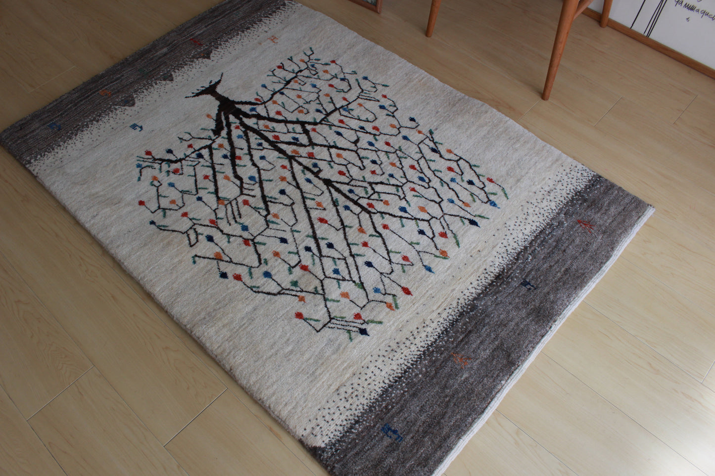 ギャッベ Accent Rug (133cm×90cm)1662