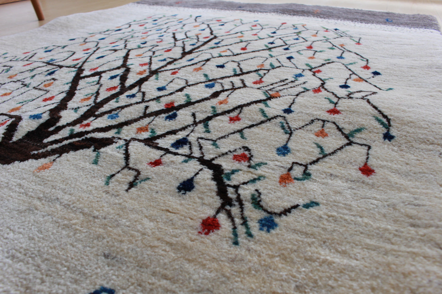 ギャッベ Accent Rug (133cm×90cm)1662
