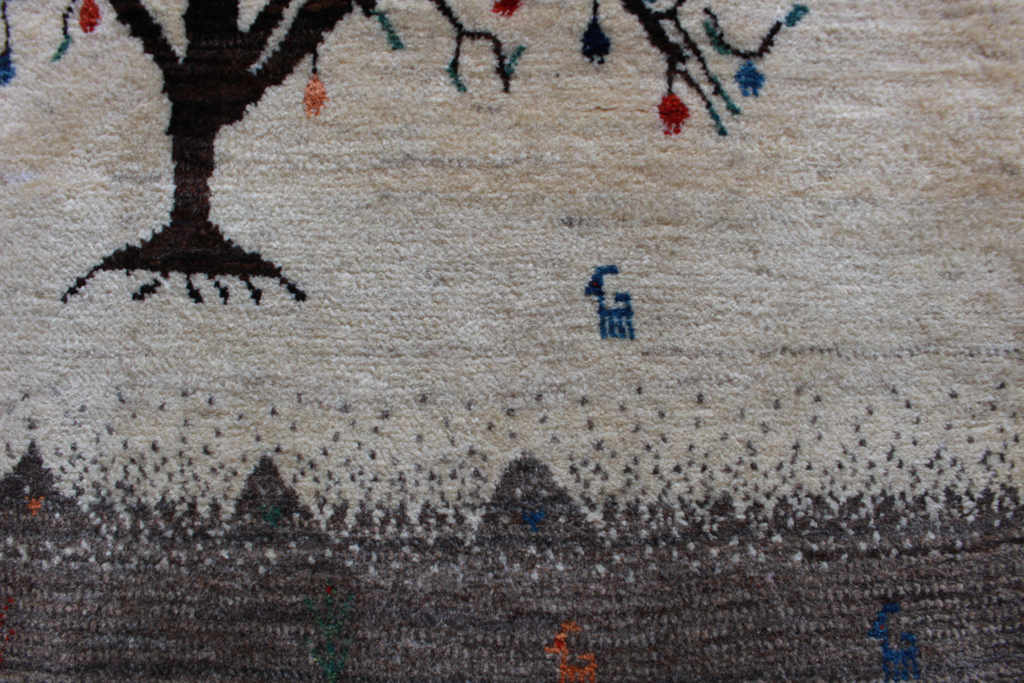ギャッベ Accent Rug (133cm×90cm)1662