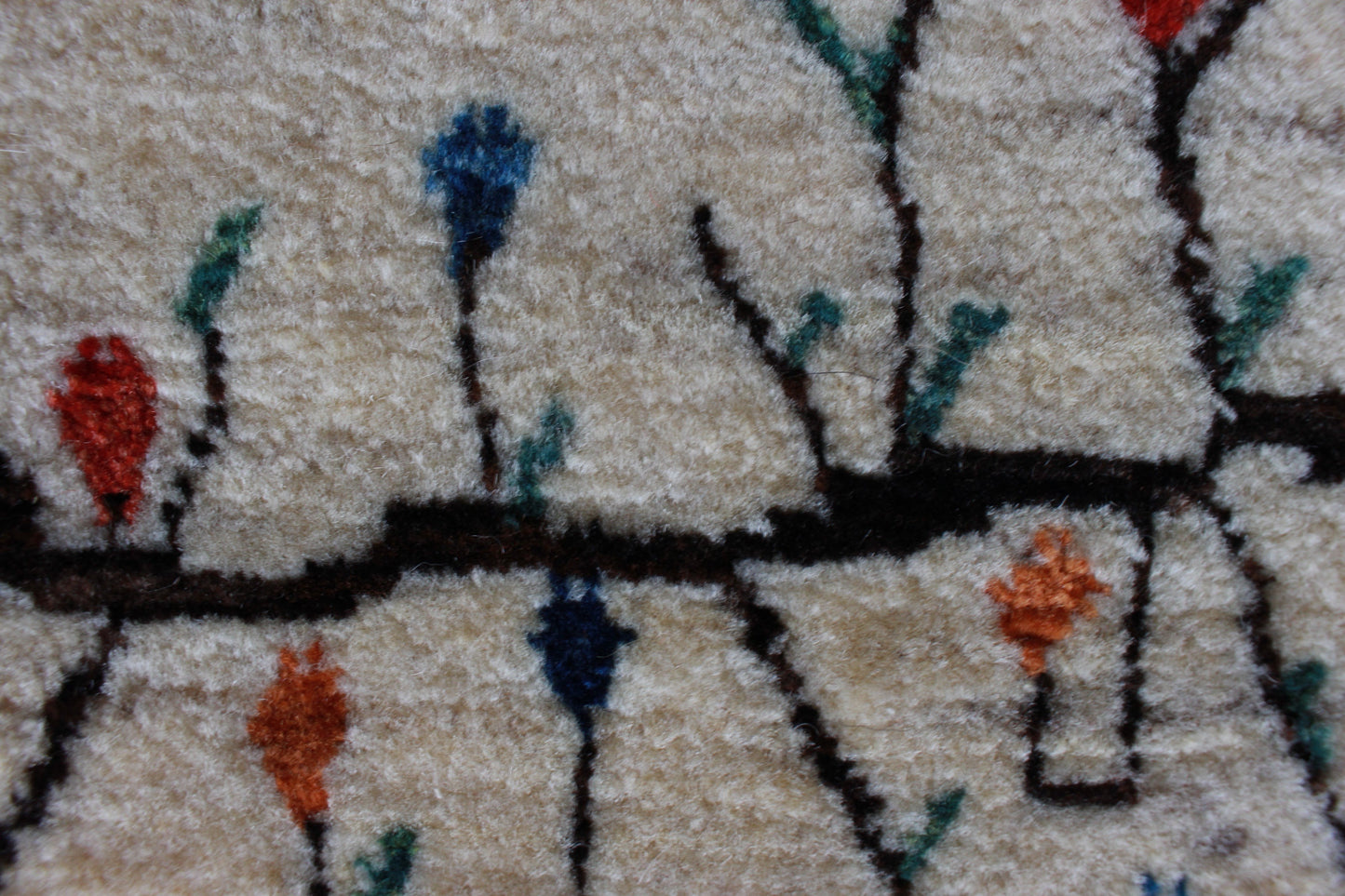 ギャッベ Accent Rug (133cm×90cm)1662