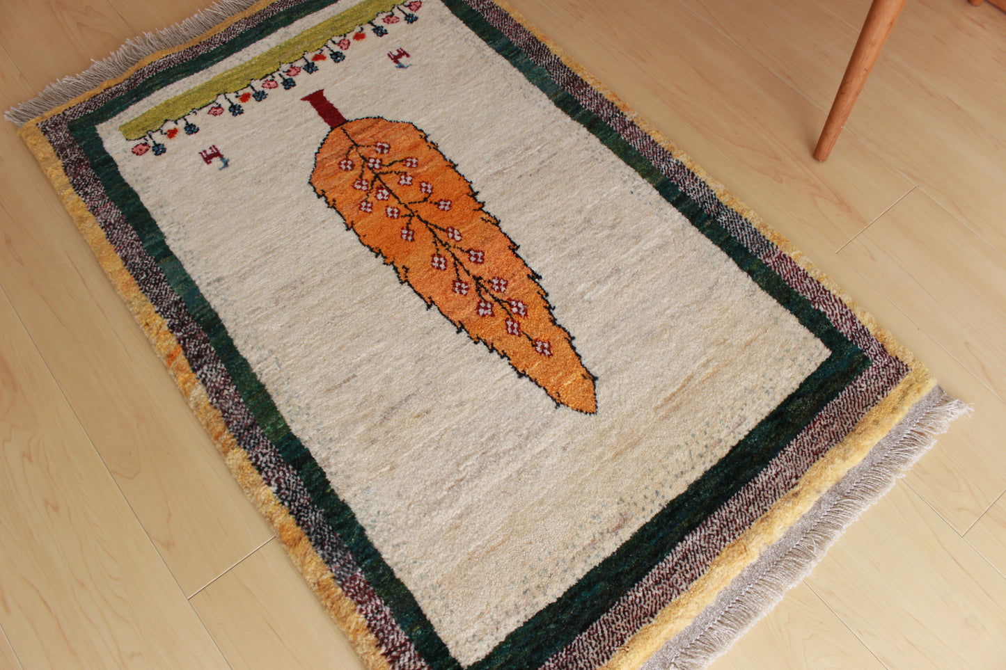 ギャッベ Entrance Mini (92cm×61cm) 011