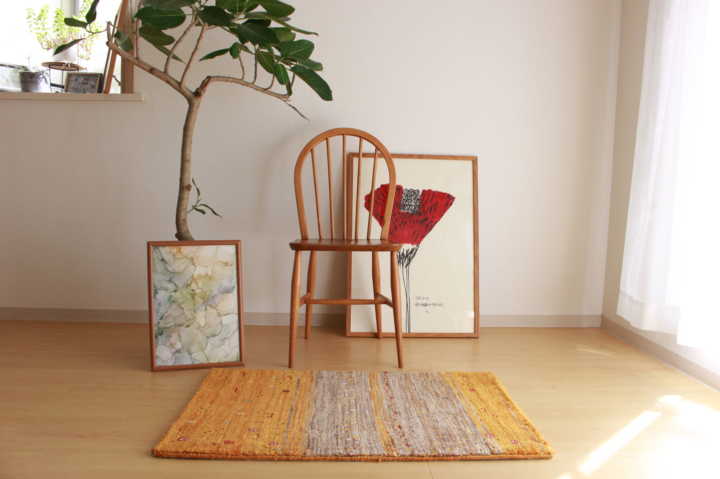ギャッベ Entrance Mini 012 (95cm×62cm)