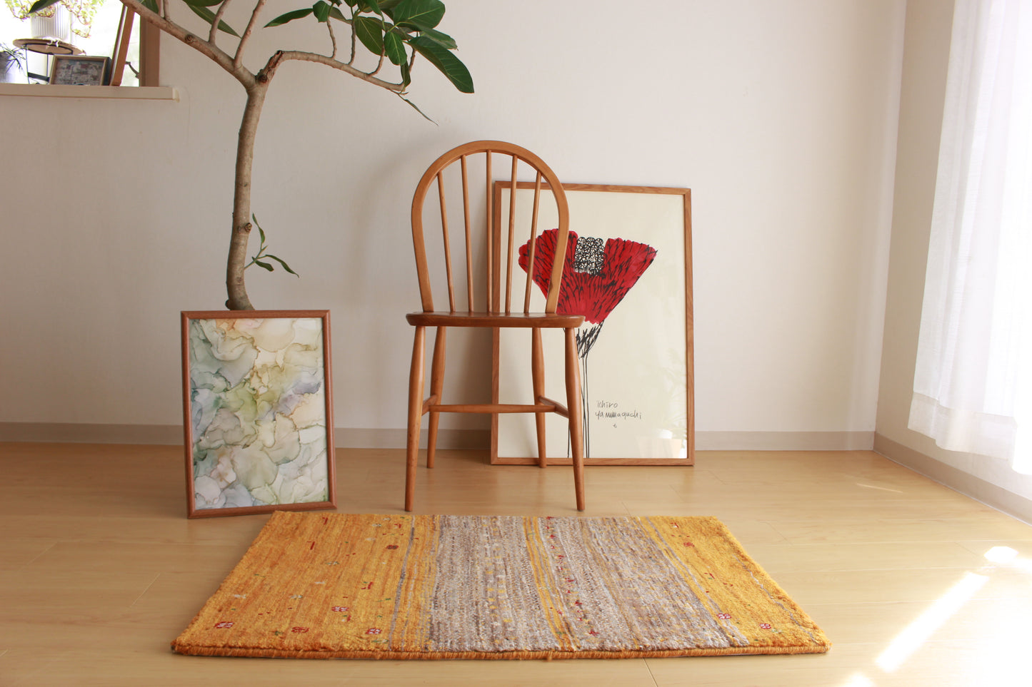 ギャッベ Entrance Mini 012 (95cm×62cm)