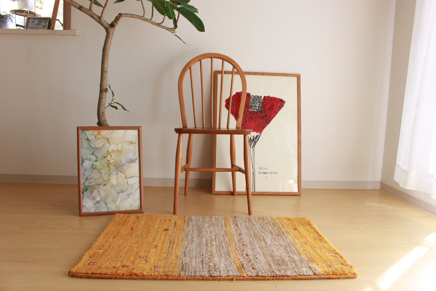 ギャッベ Entrance Mini 012 (95cm×62cm)