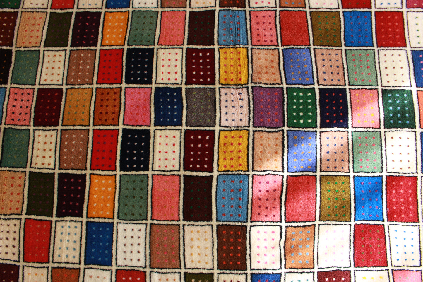 ギャッベ Accent Rug (141cm×107cm) K12