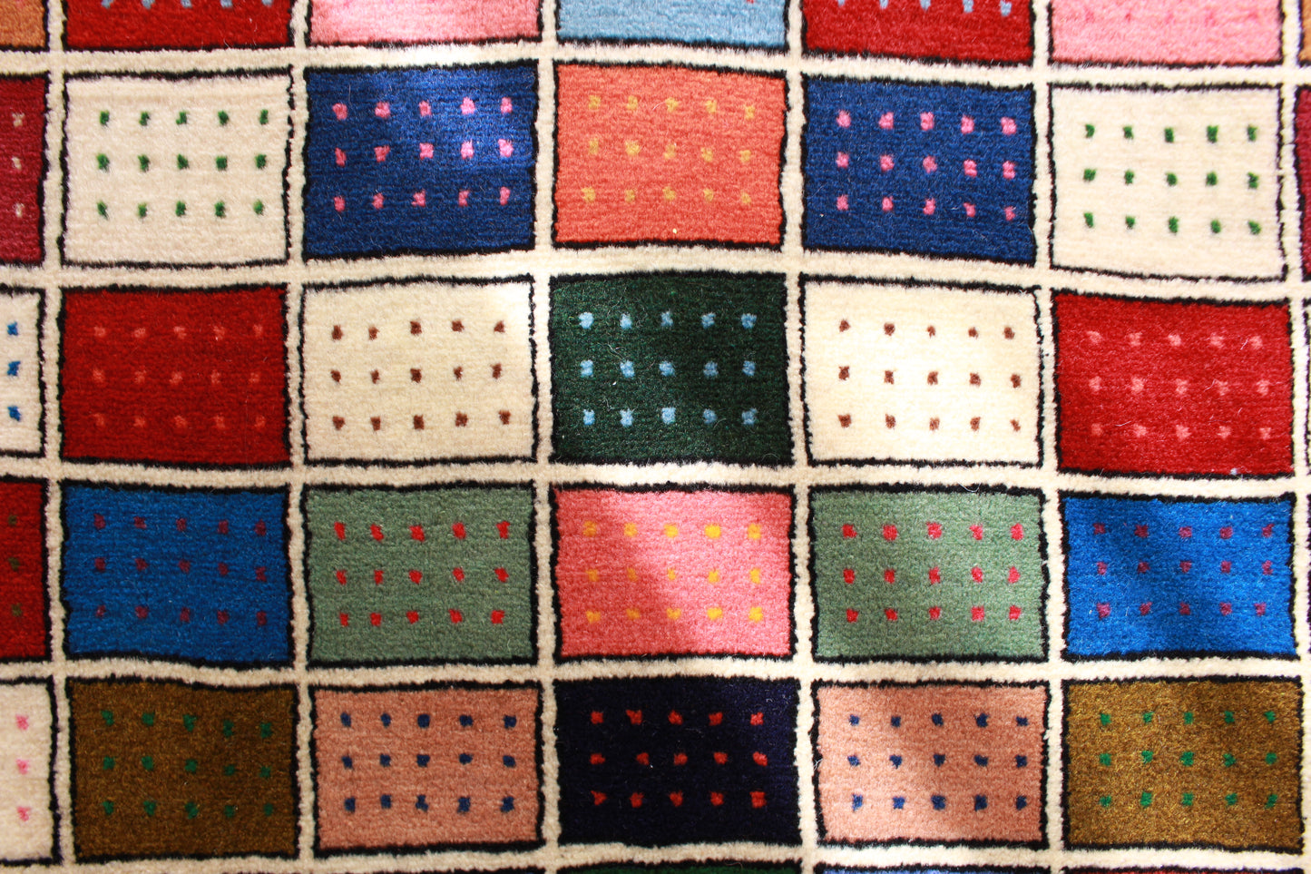 ギャッベ Accent Rug (141cm×107cm) K12