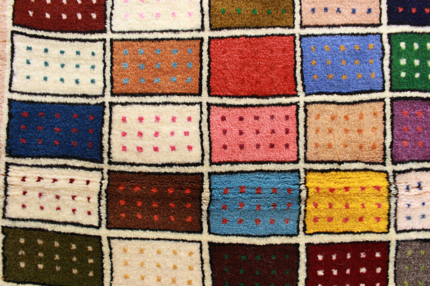 ギャッベ Accent Rug (141cm×107cm) K12