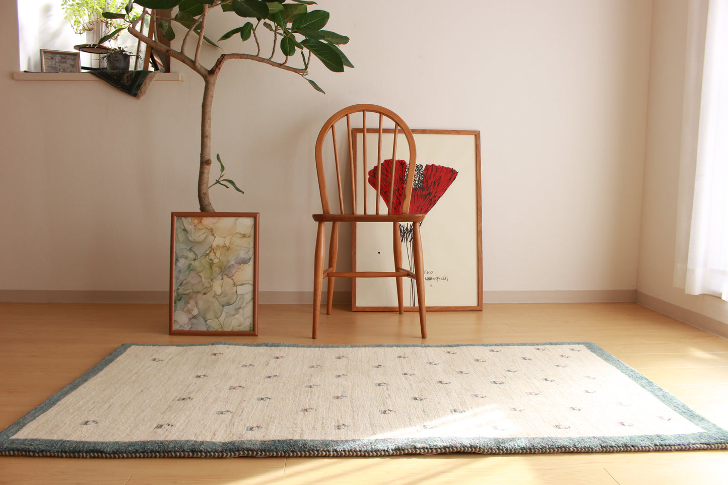 ギャッベ Accent Rug (160cm×80cm)K10