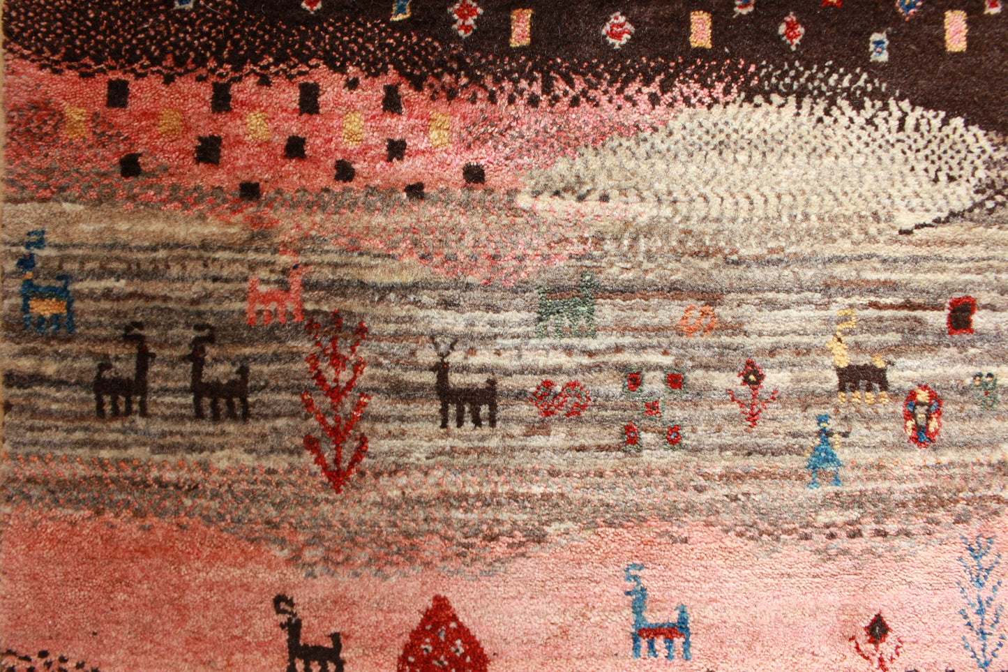 ギャッベ Accent Rug (139cm×80cm) 1663