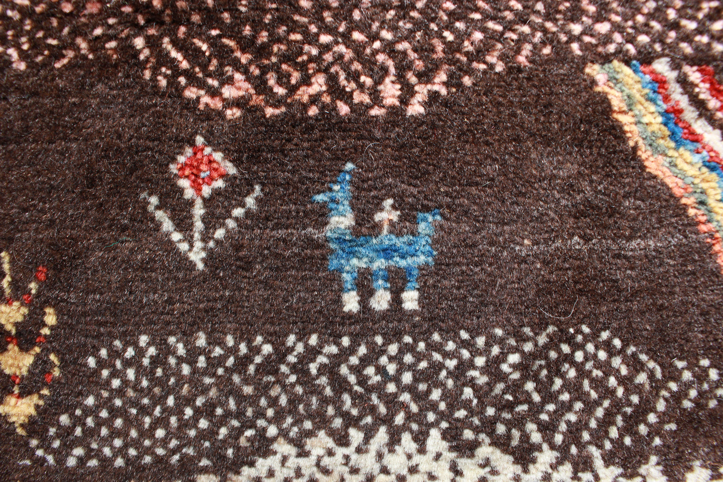 ギャッベ Accent Rug (139cm×80cm) 1663