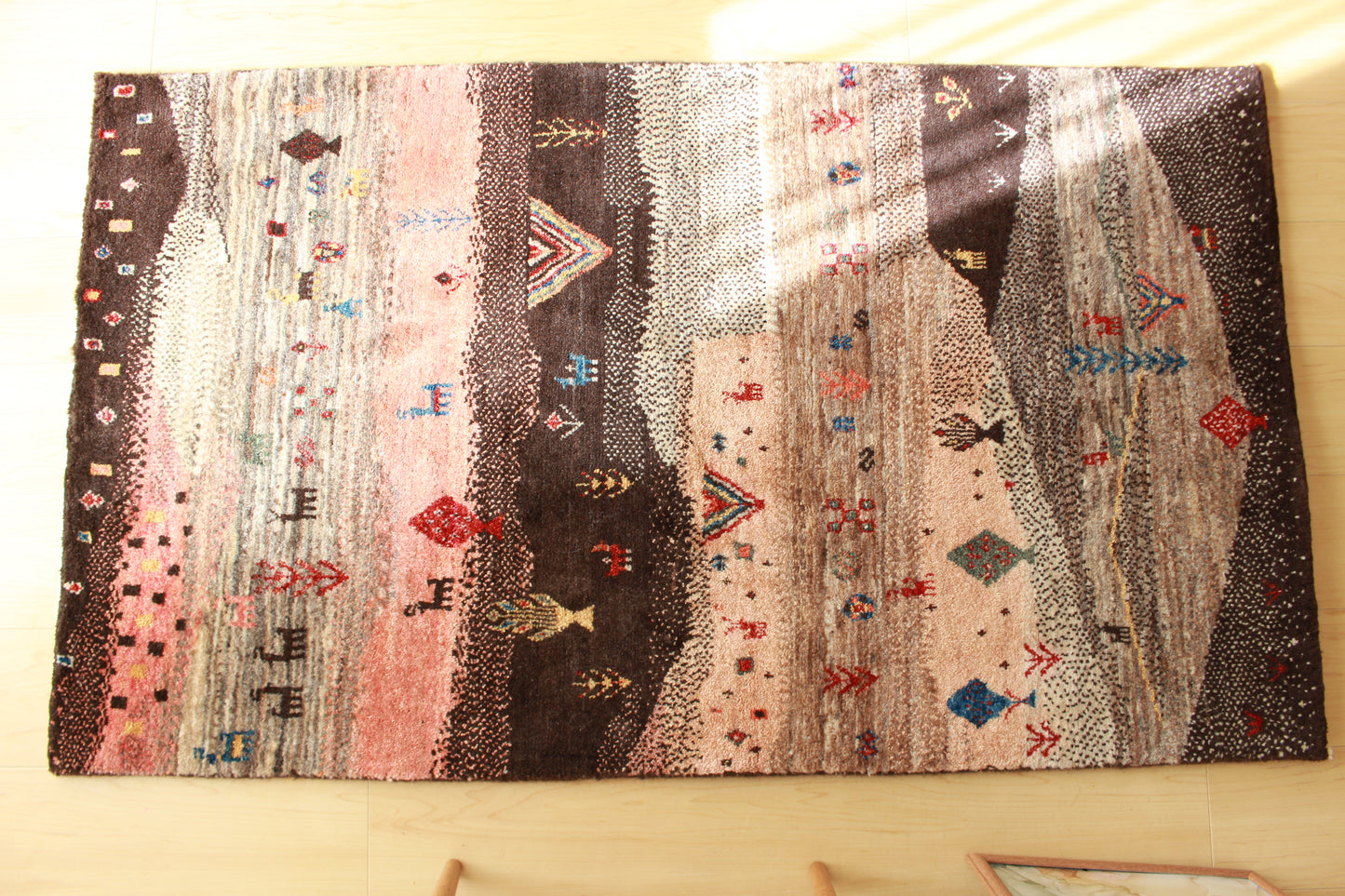 ギャッベ Accent Rug (139cm×80cm) 1663