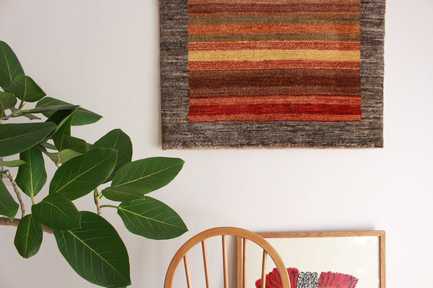 ギャッベ Accent Rug (119cm×82cm) 017