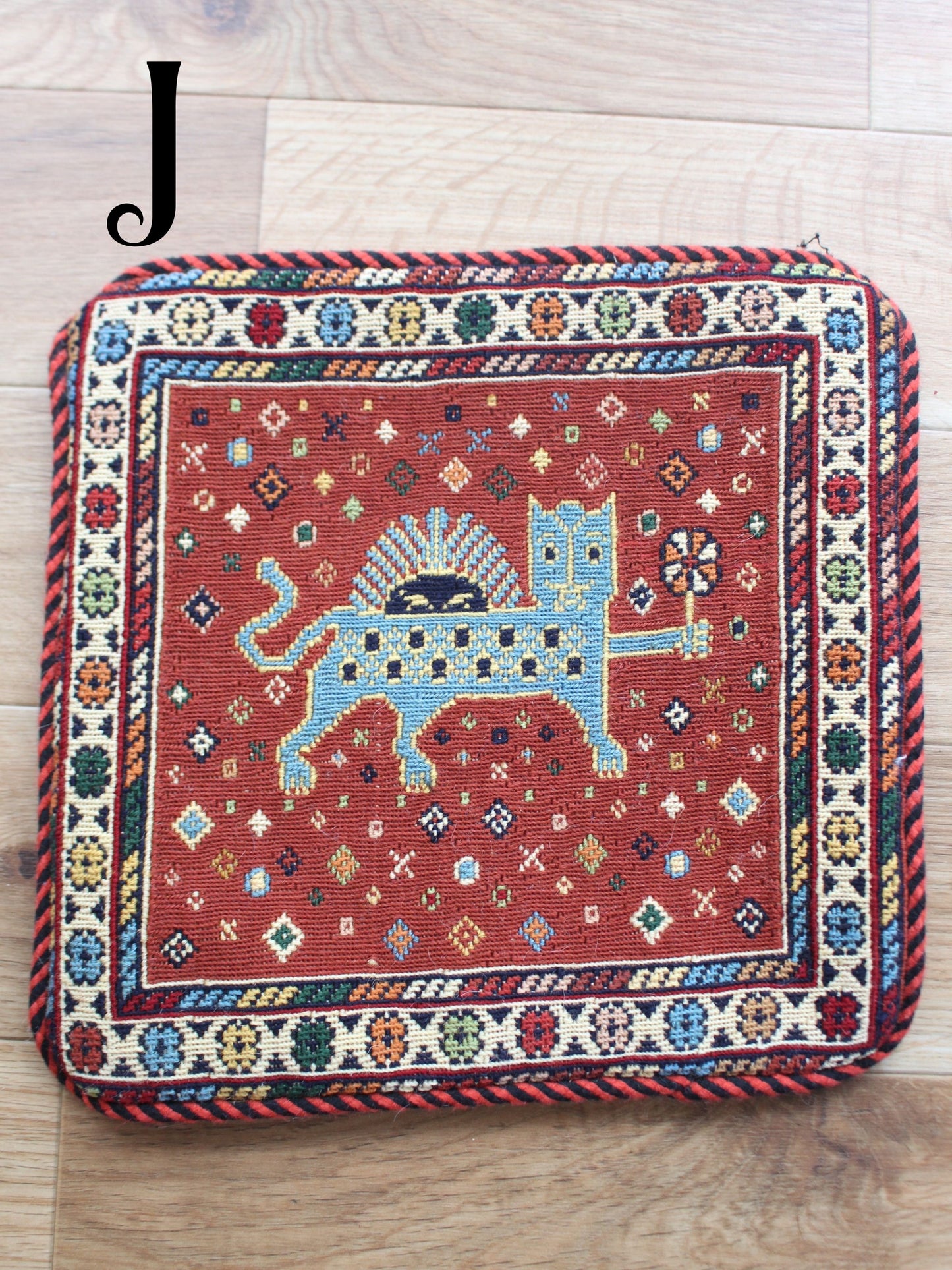 閲覧用　キリムクッションカバー