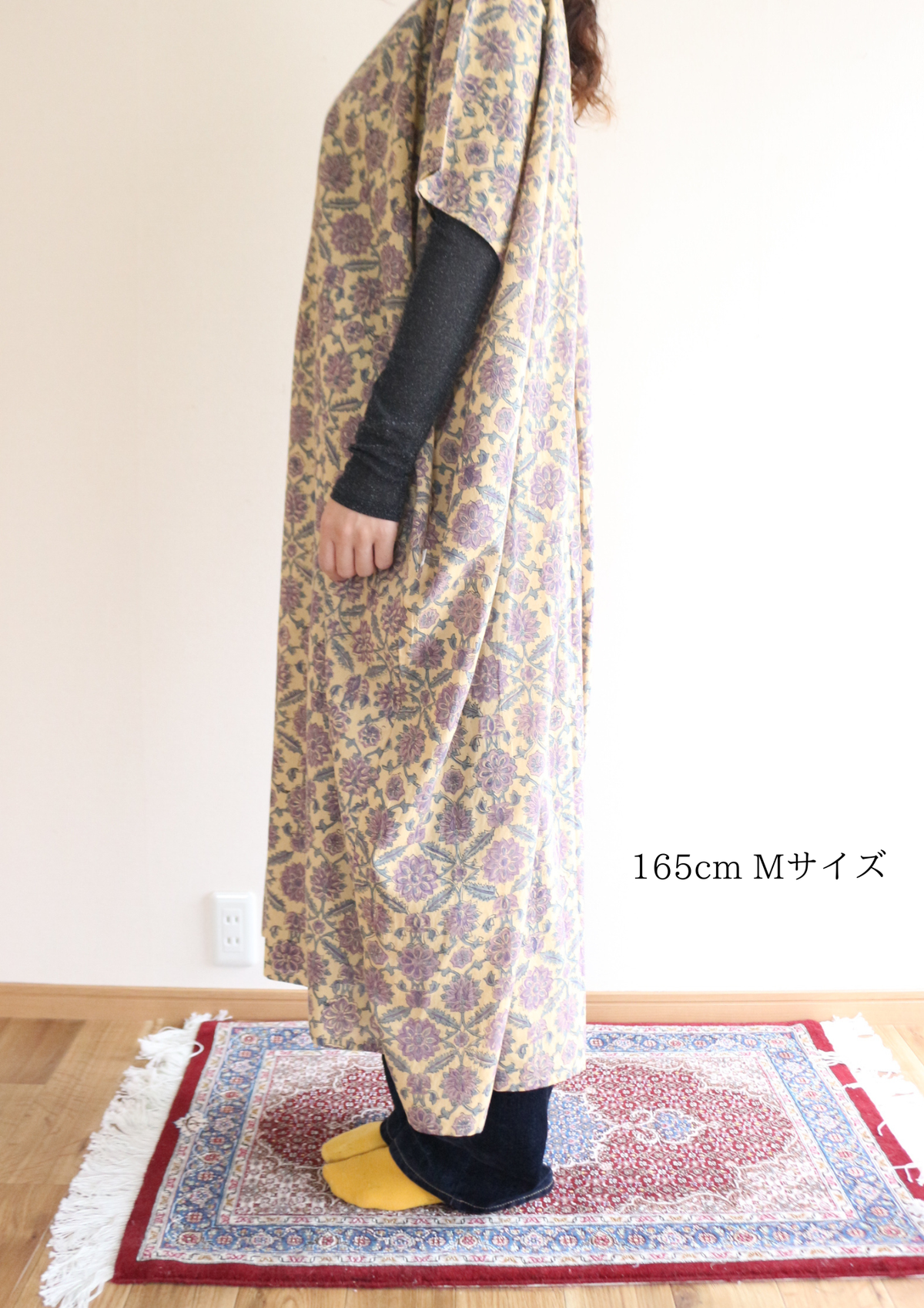 【COMING SOON】SHIBORI カフタン ブラック