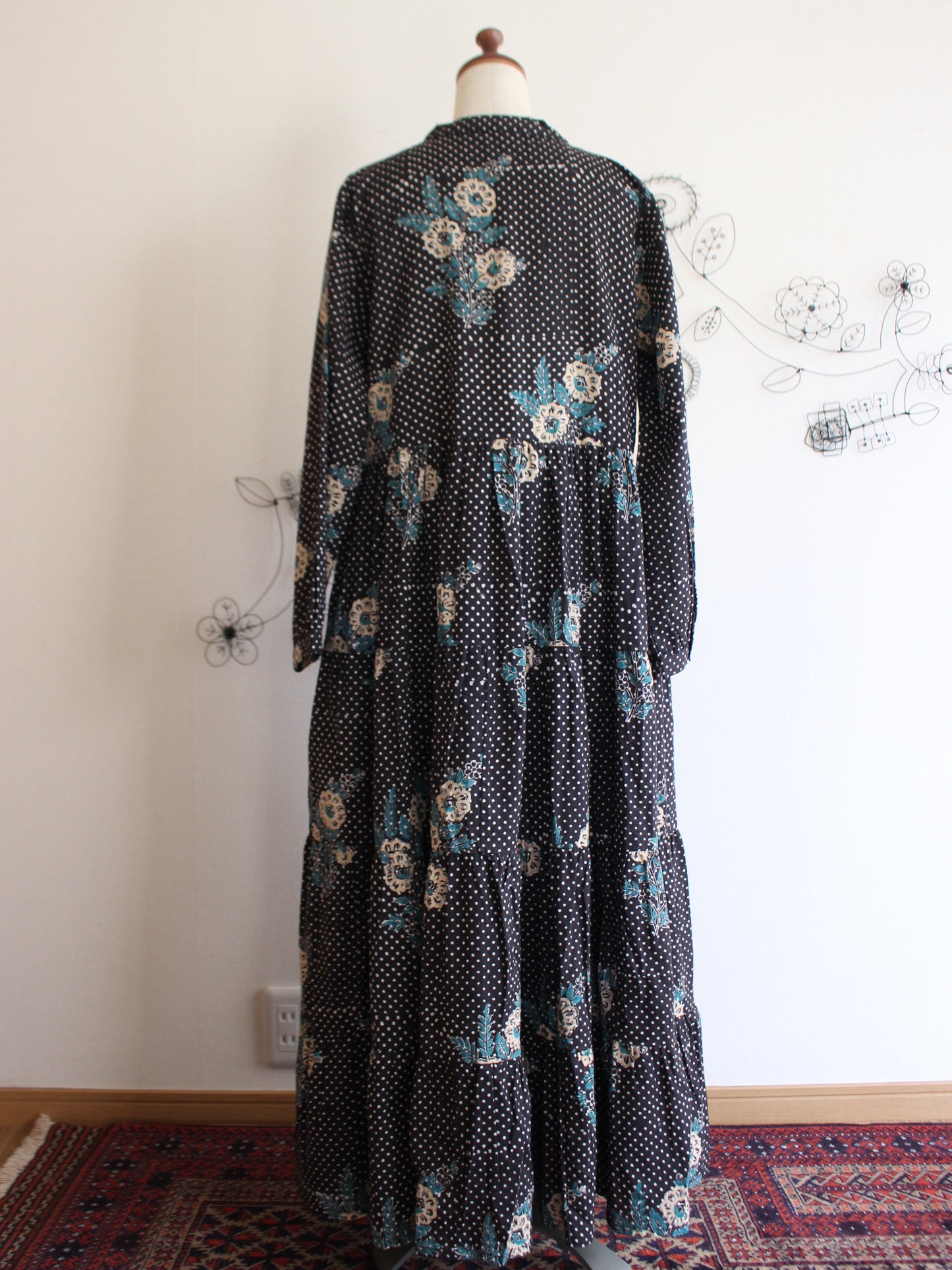 Vikrama Drees ドットフラワー