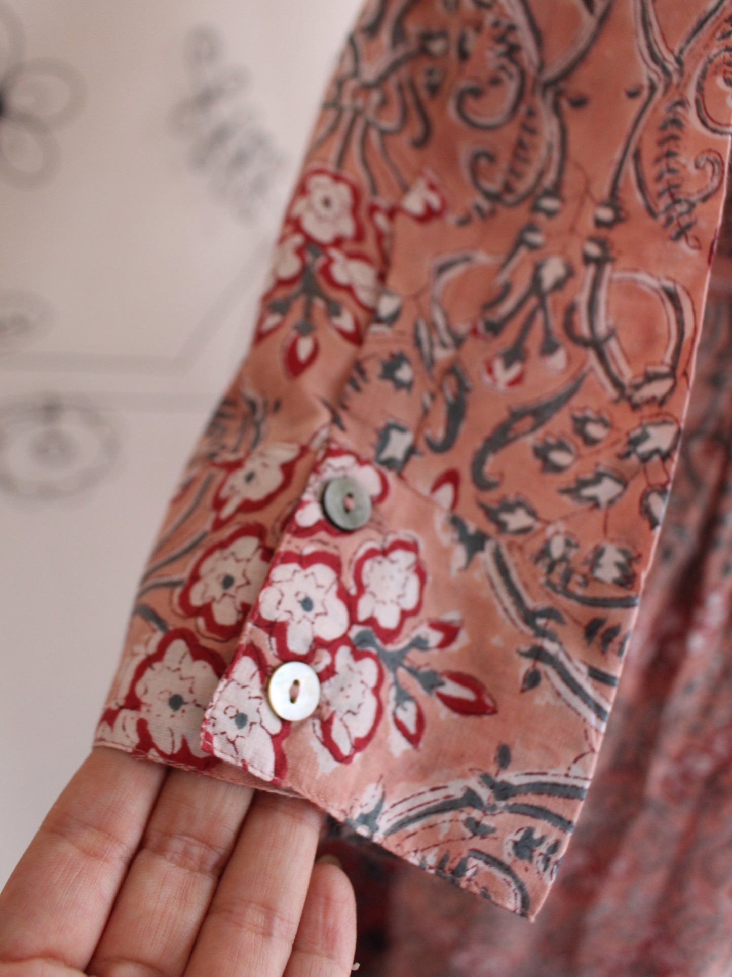 【シュリンプピンク】大人上品フリルワンピース