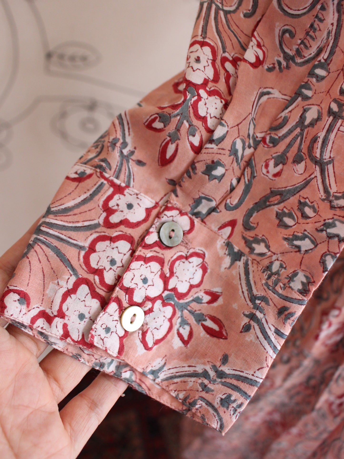 【シュリンプピンク】大人上品フリルワンピース