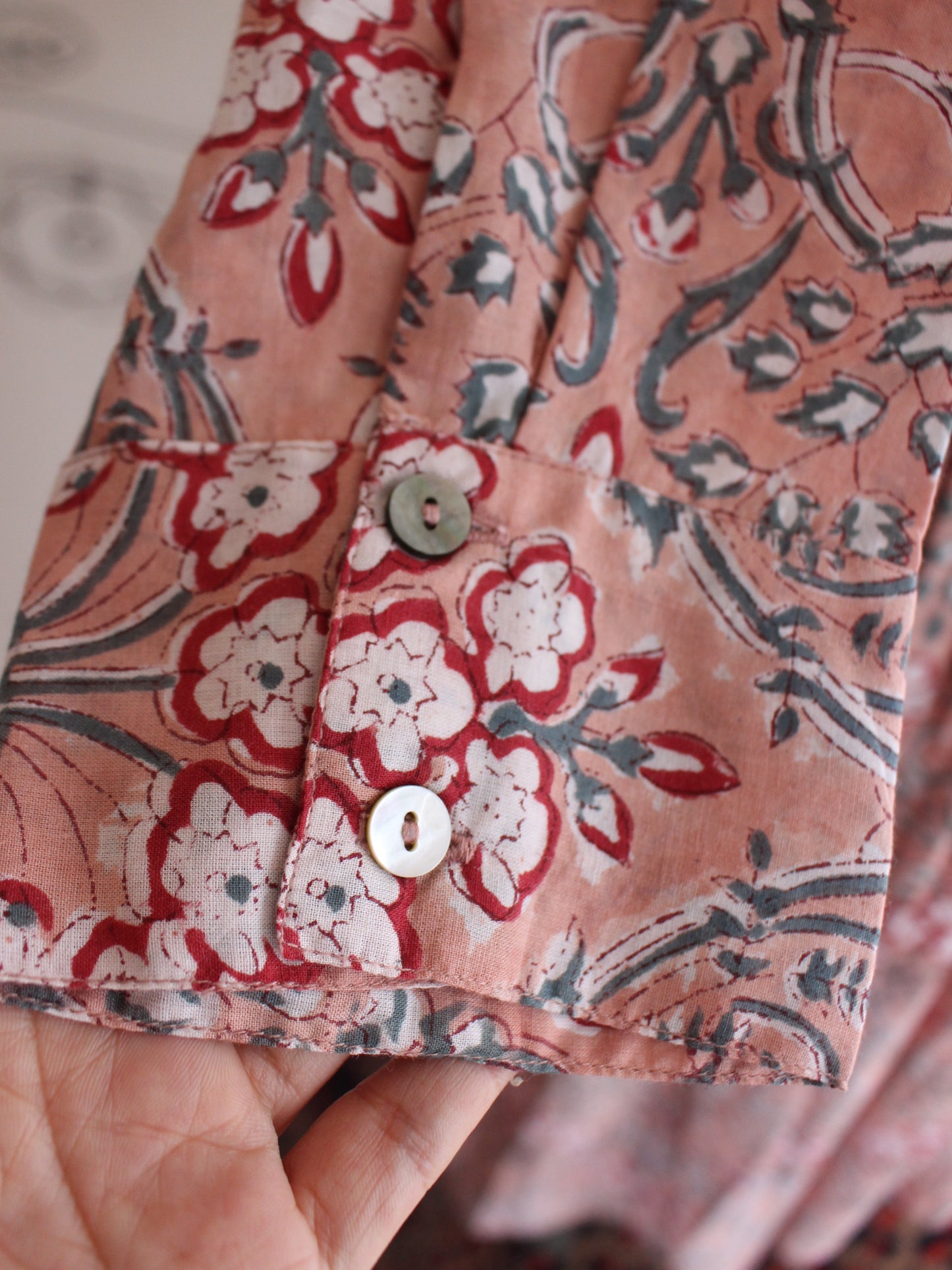 【シュリンプピンク】大人上品フリルワンピース