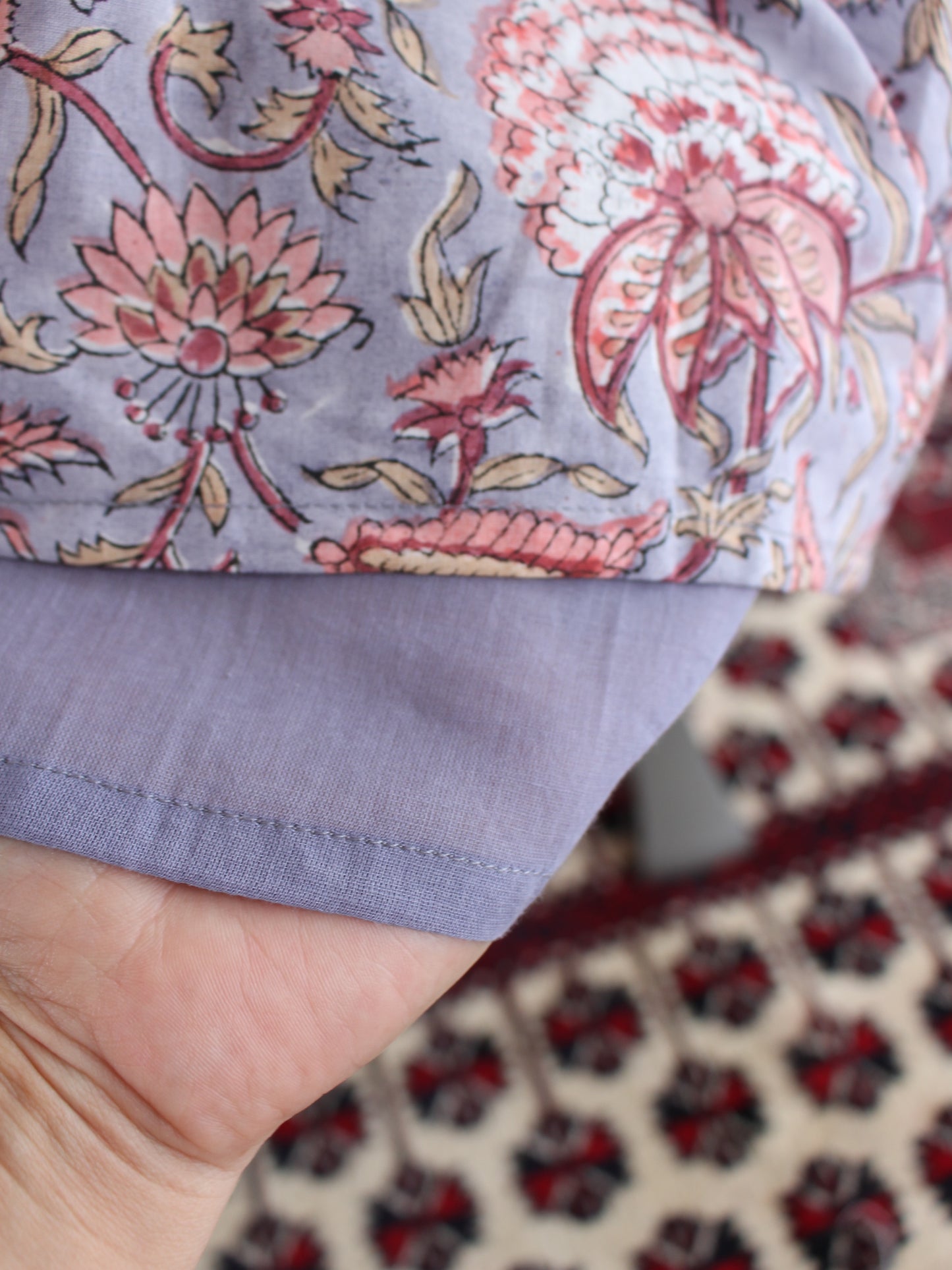 【ピンク牡丹】大人の上品フリルワンピース