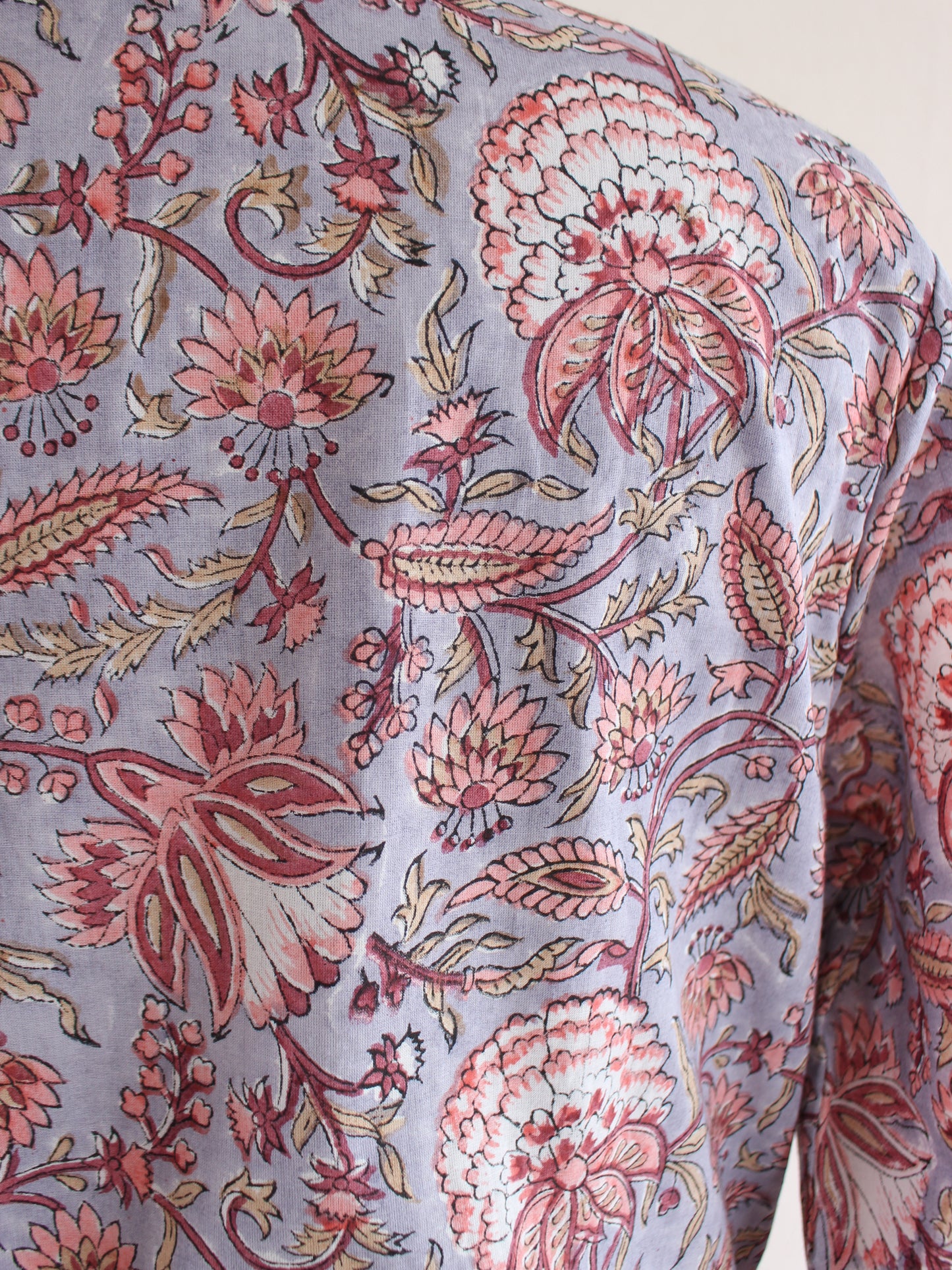 【ピンク牡丹】大人の上品フリルワンピース